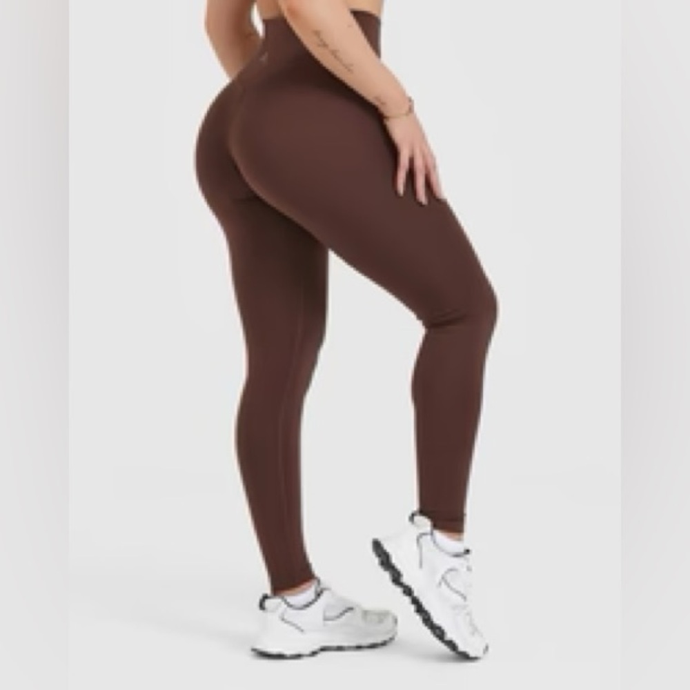 Oner Active Timeless High Waisted Leggings- Espresso Brown- Regular Length